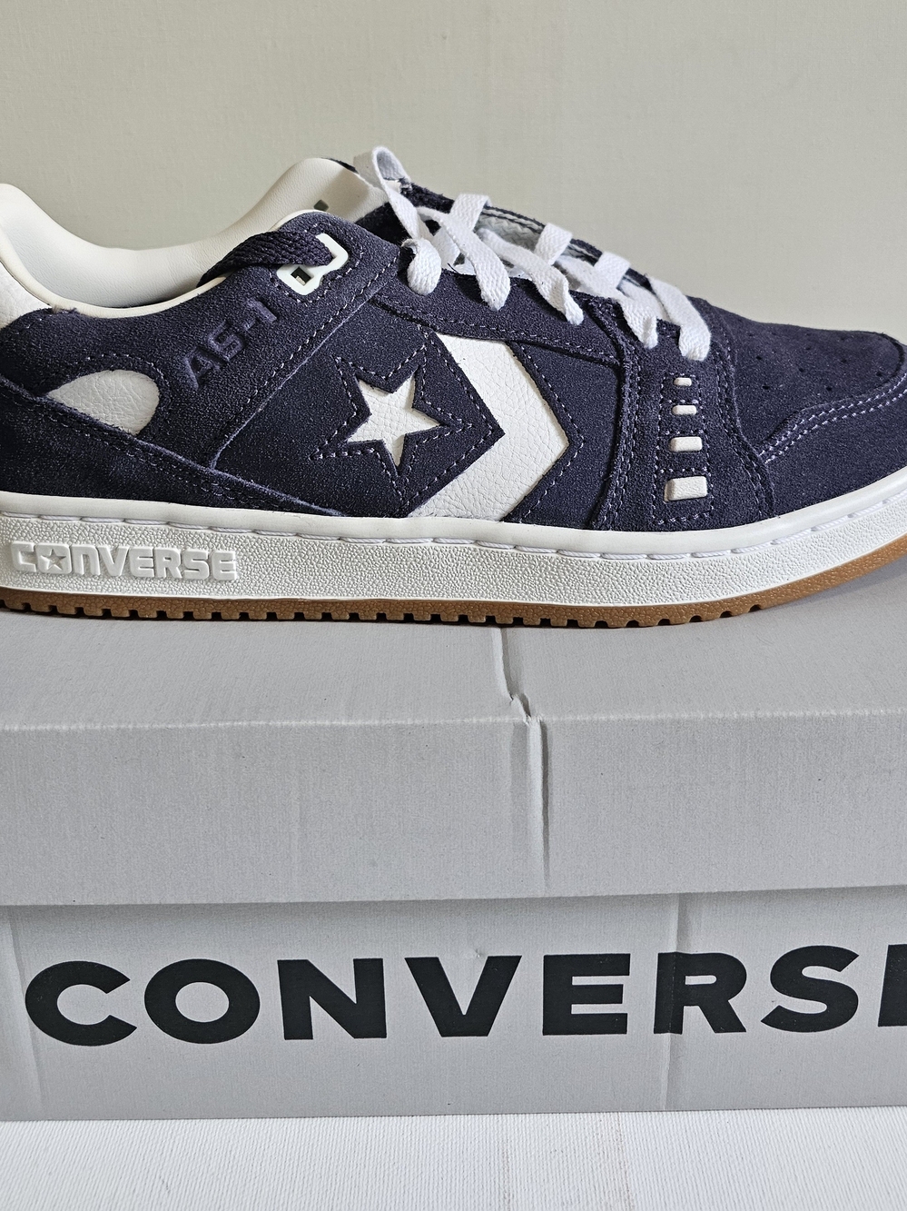 Converse AS-1 Navy Suede With White Accents M9/W10.5